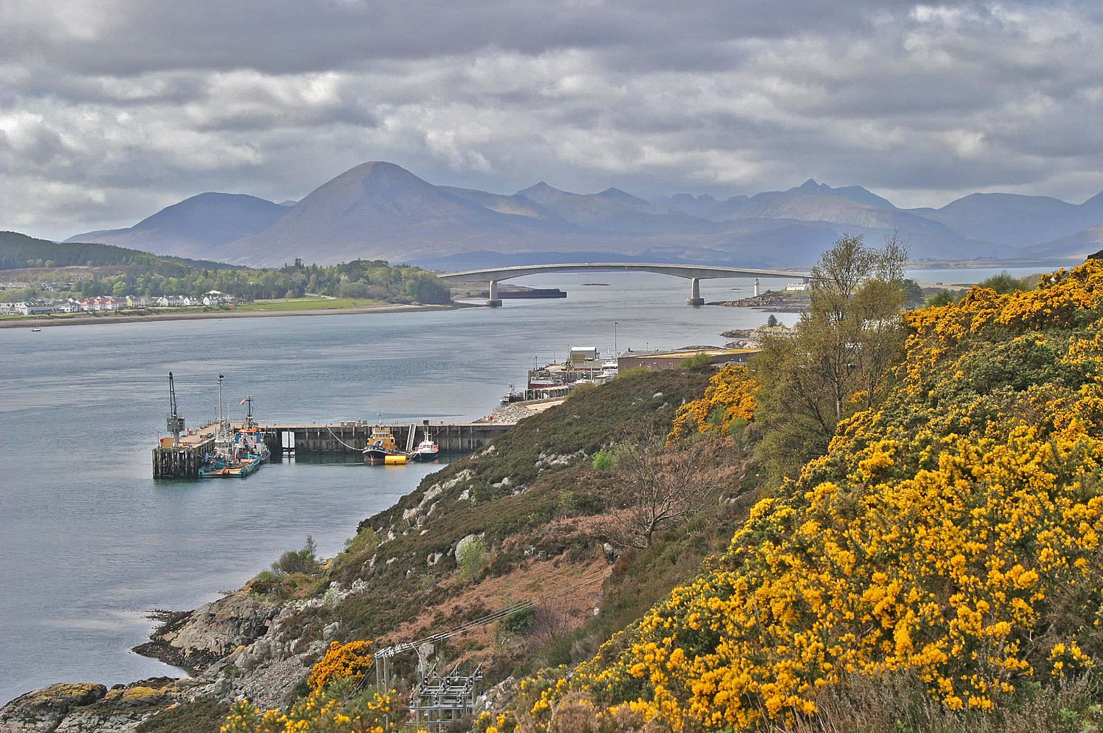Vue de Île de Skye