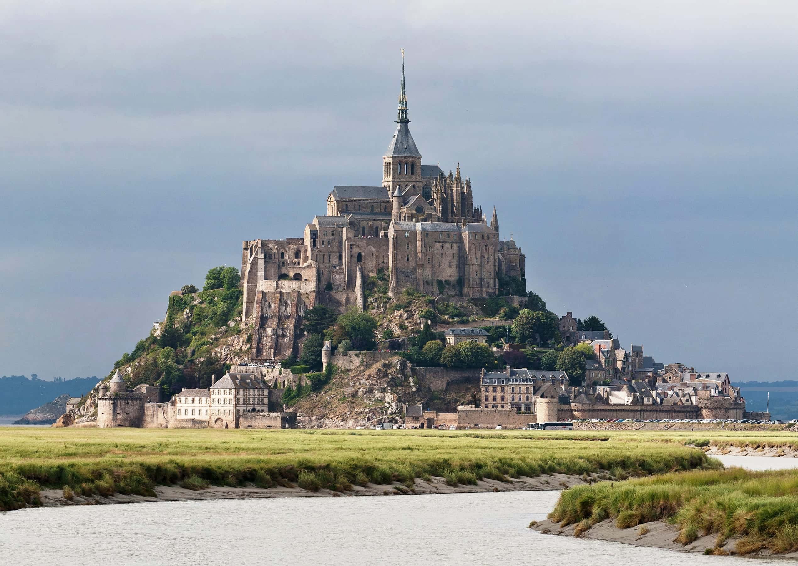 Vue de Mont-Saint-Michel