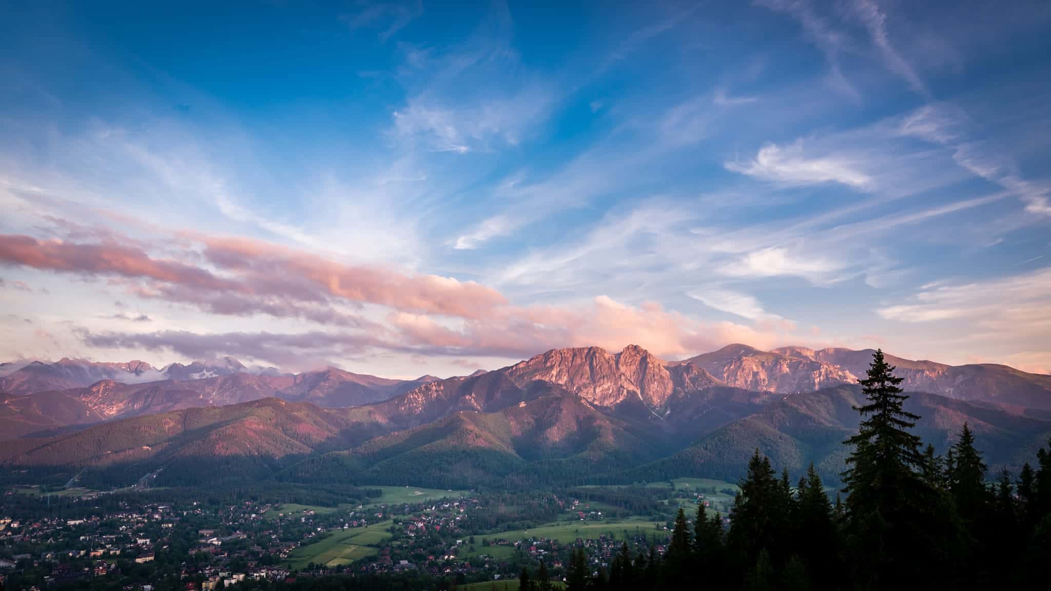 Vue de Zakopane