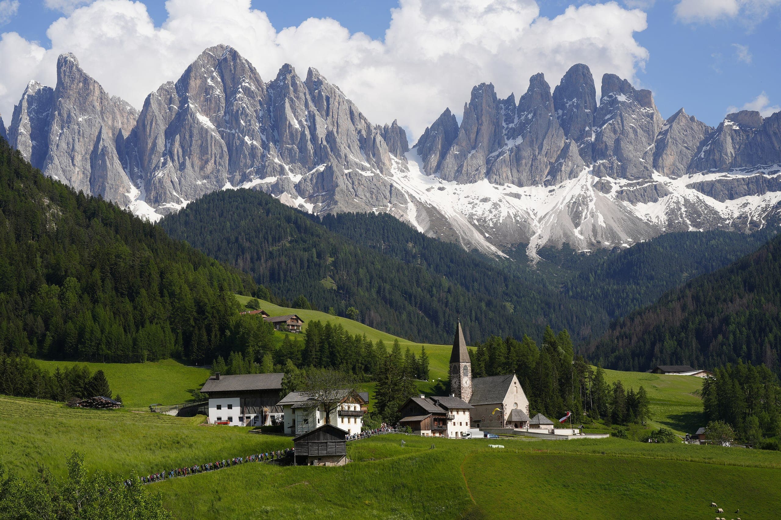 Vista de Dolomitas