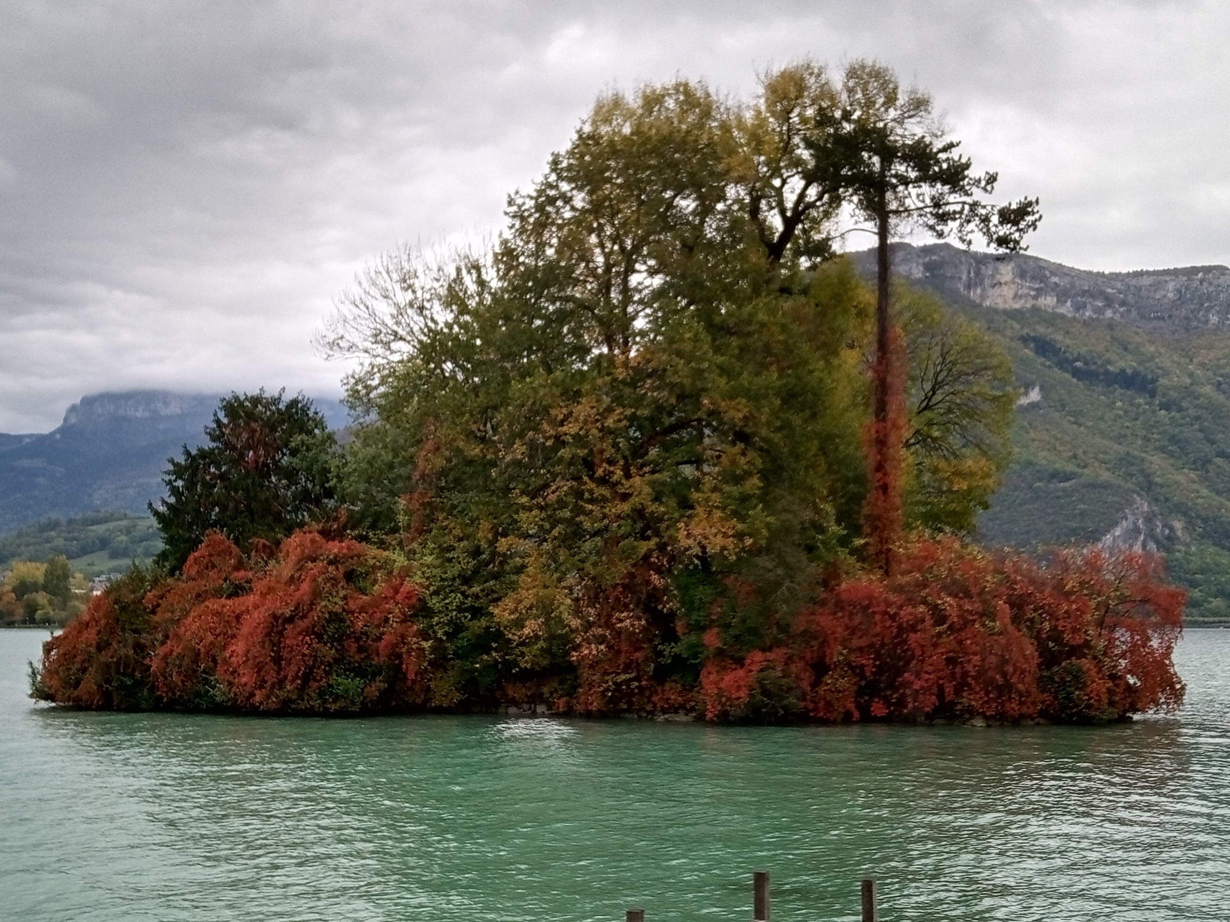 Otoño, Vista de Annecy