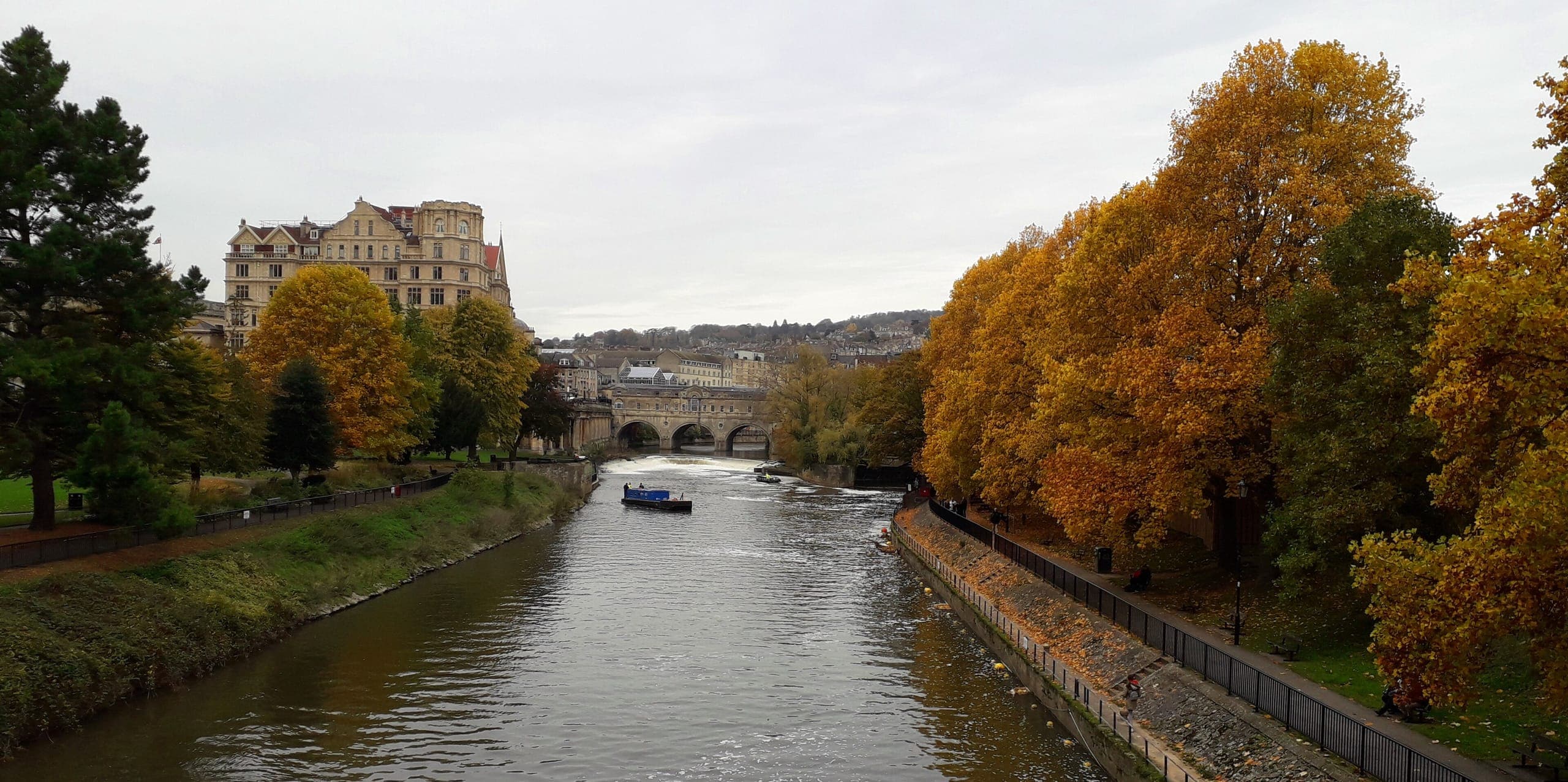 Otoño, Vista de Bath