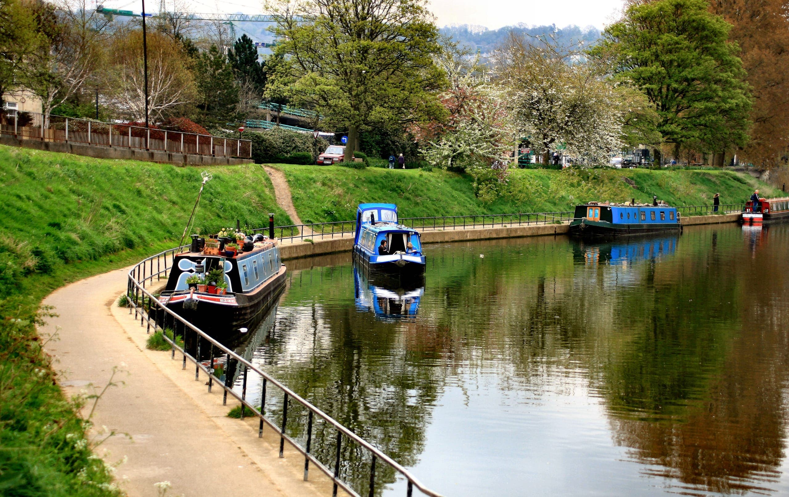 Primavera, Vista de Bath