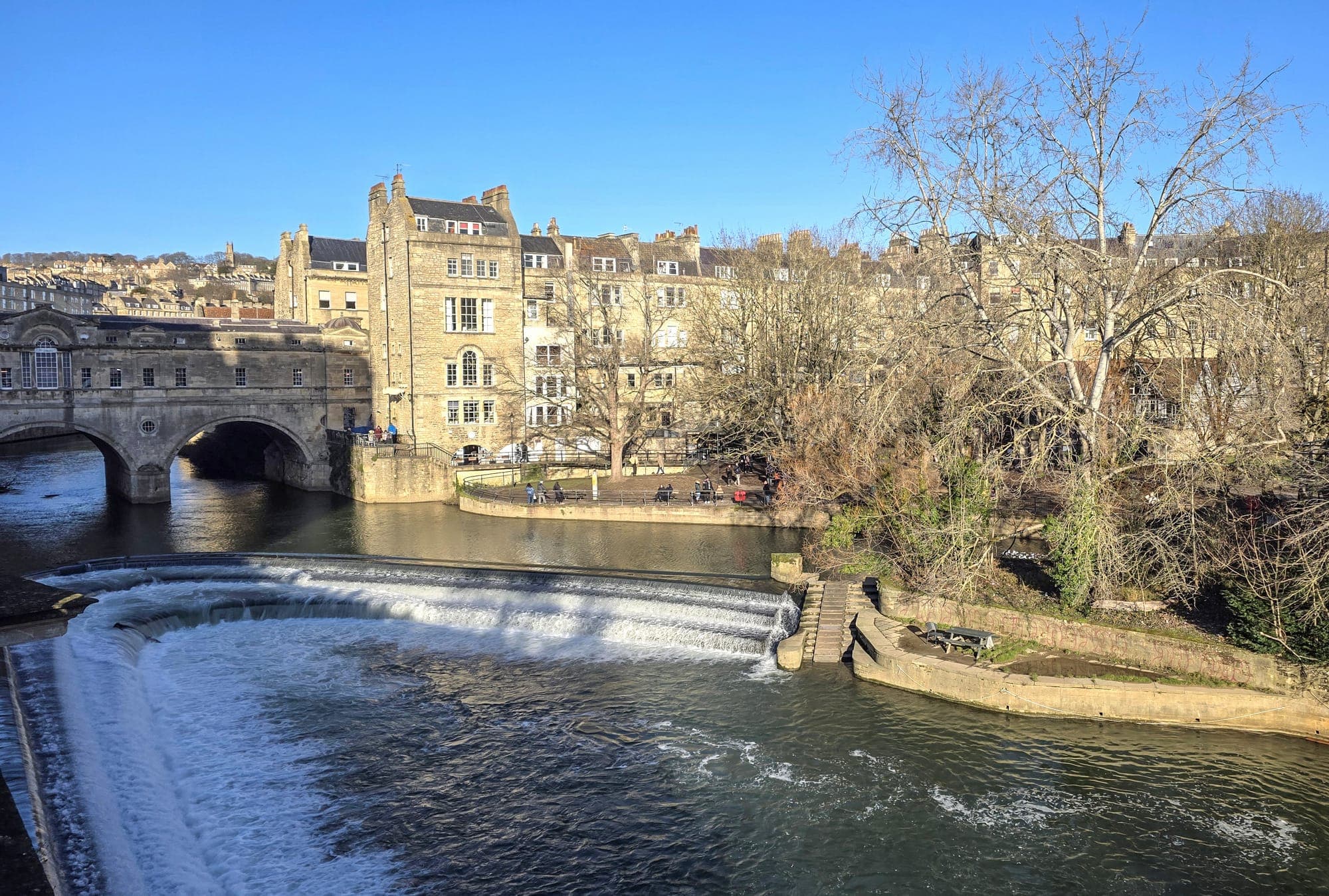 Invierno, Vista de Bath