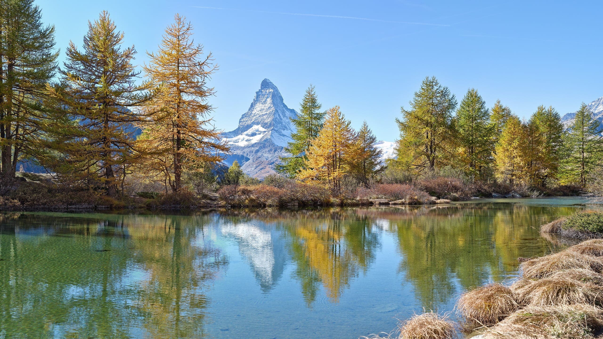 Otoño, Vista de Hallstatt