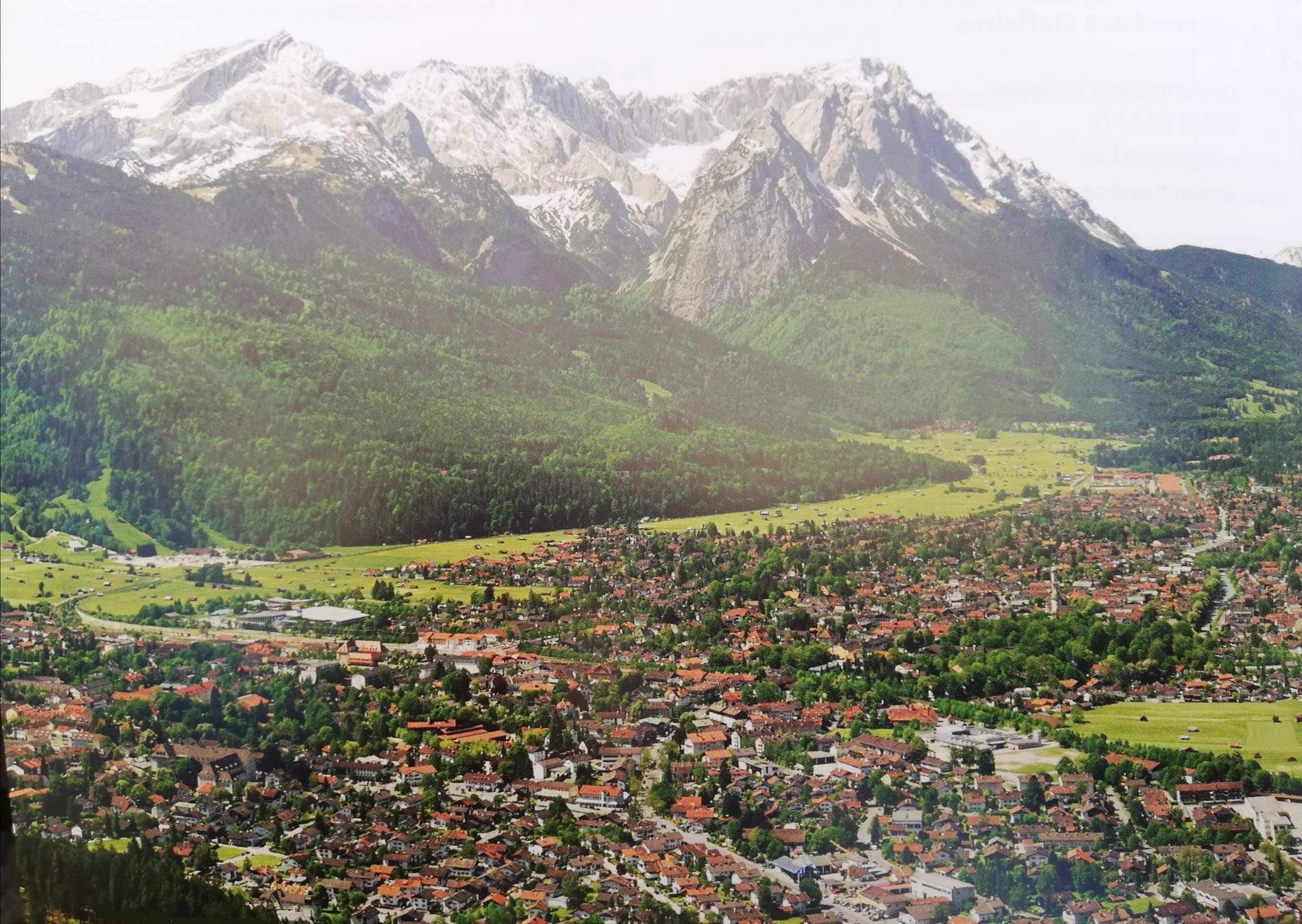 Vue de Garmisch-Partenkirchen