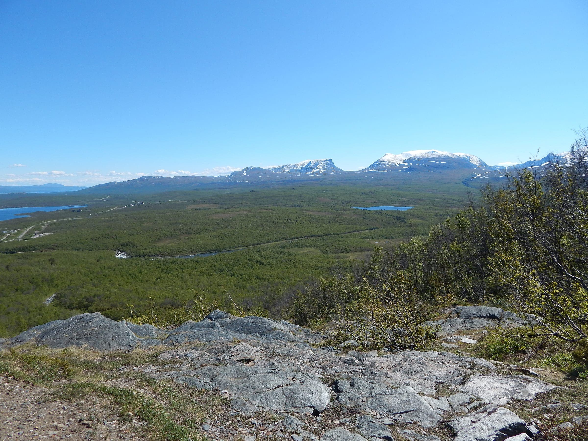 Été, Vue de Abisko