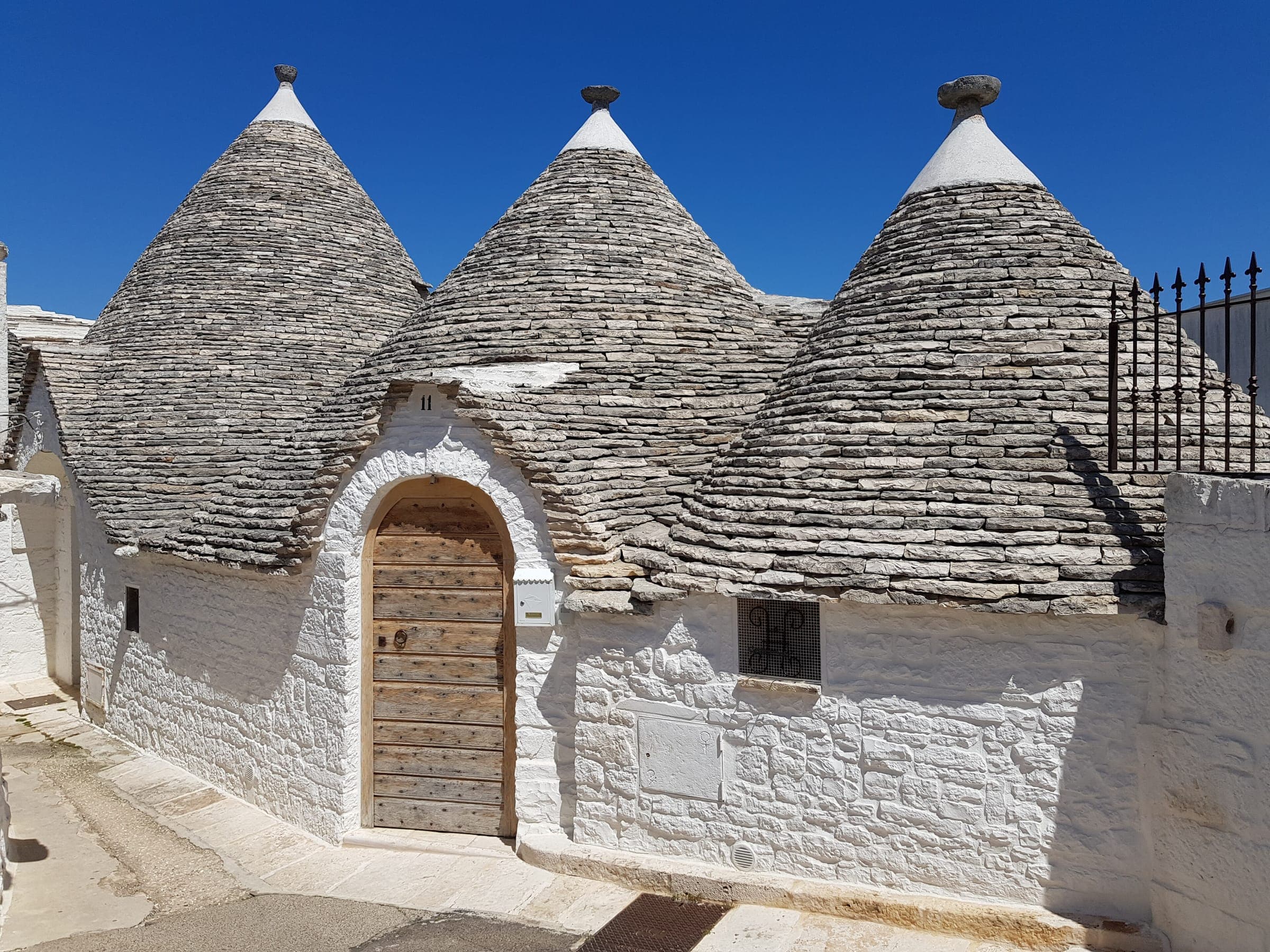 Spring, View of Alberobello