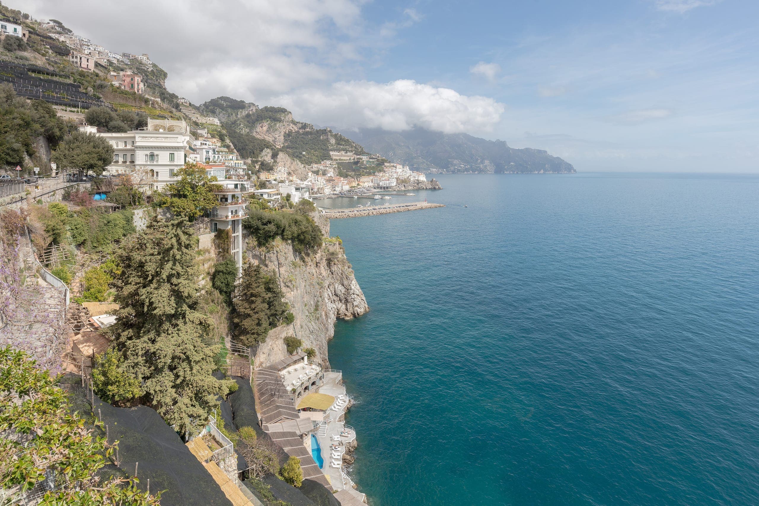Primavera, Vista de Costa Amalfitana