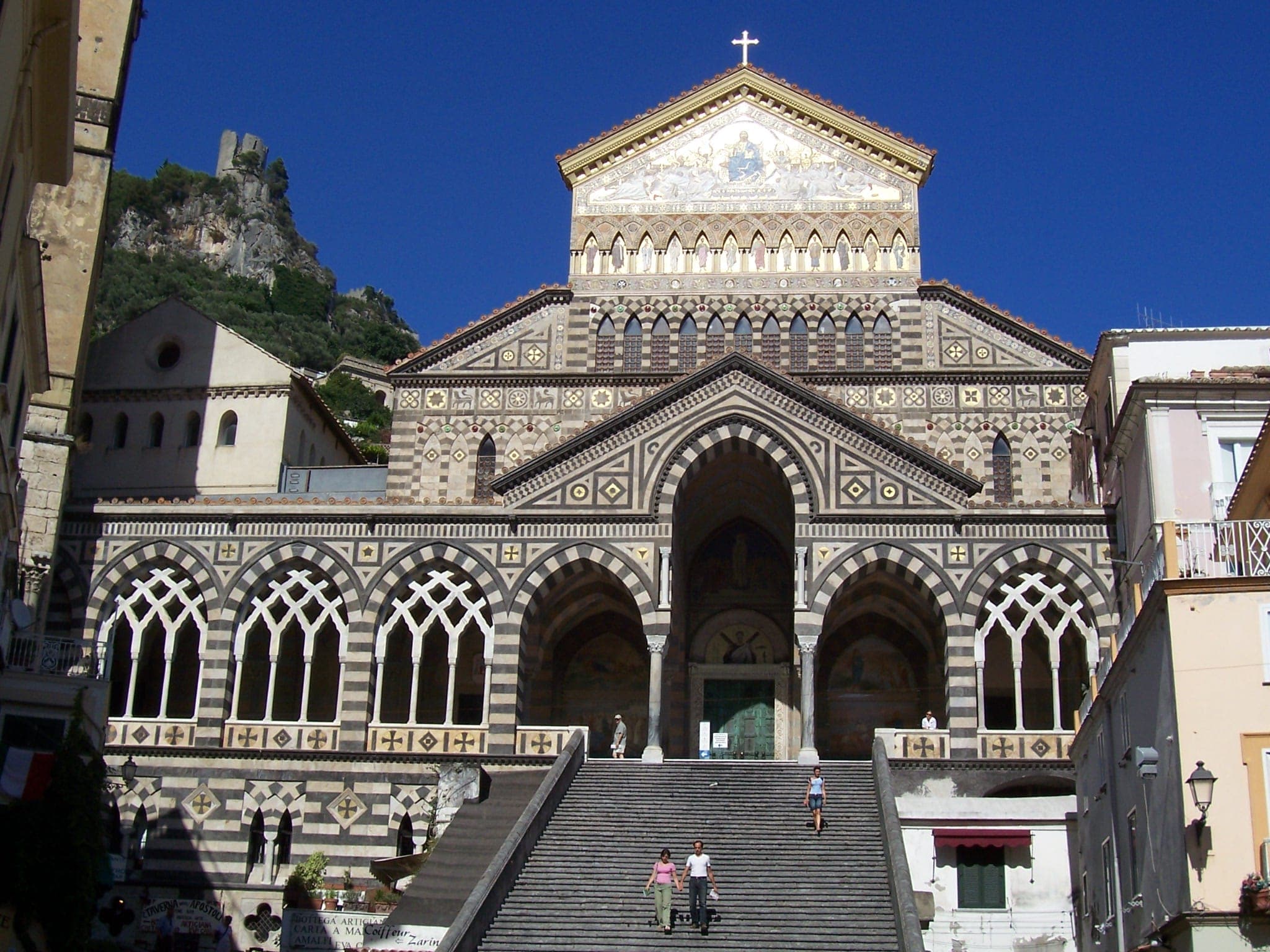 Invierno, Vista de Amalfi