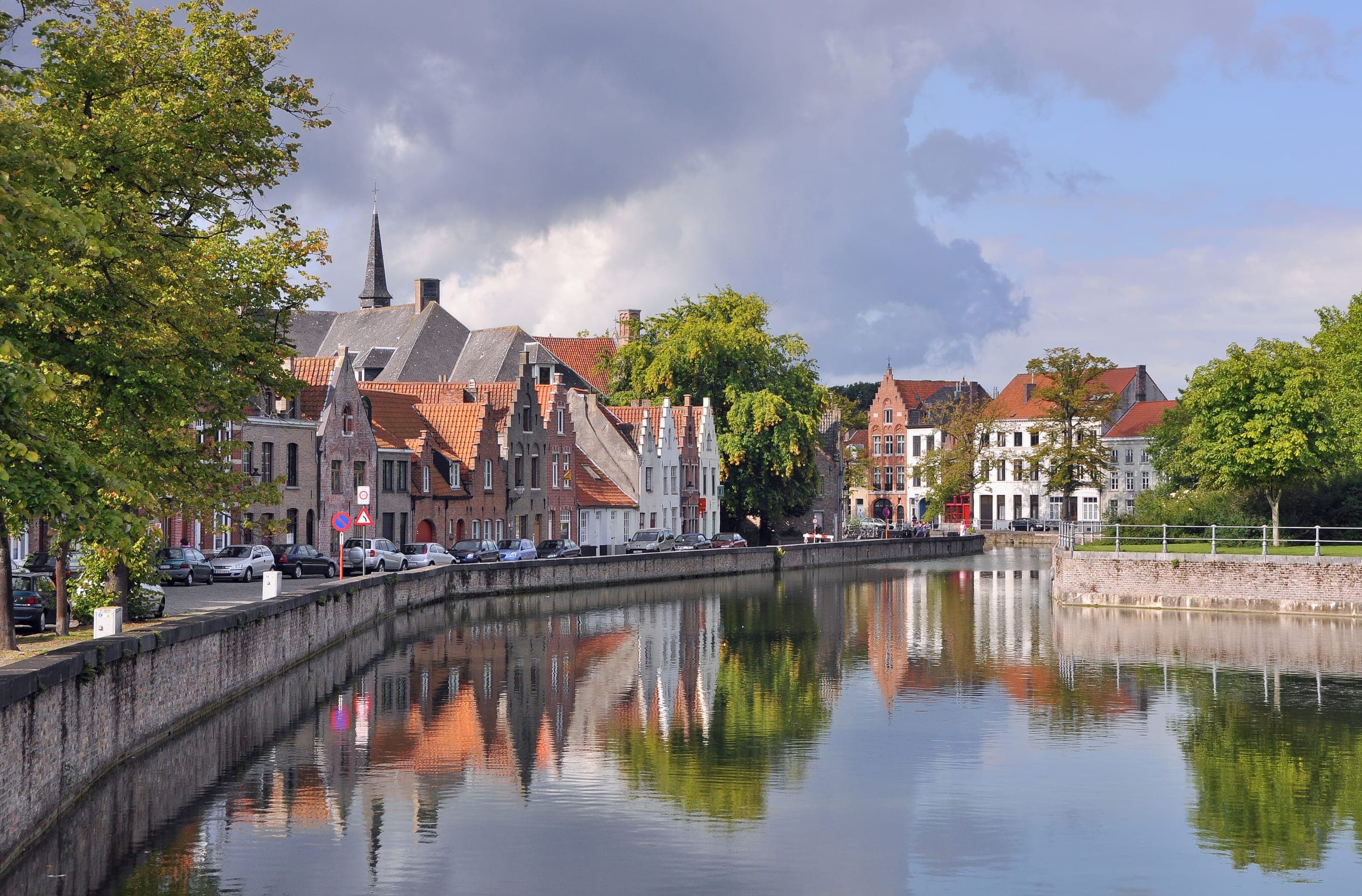 الصيف, منظر لـBruges