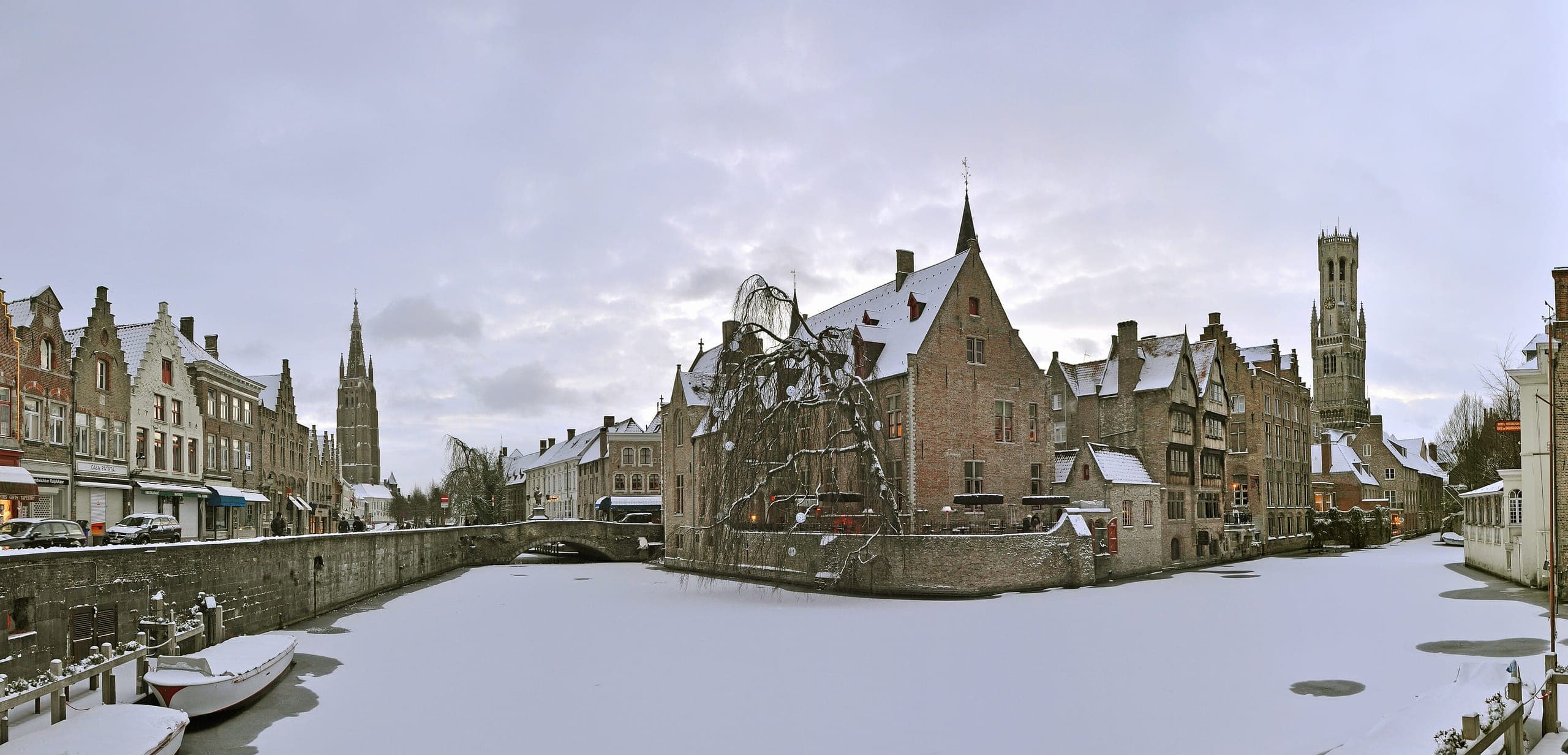 الشتاء, منظر لـBruges