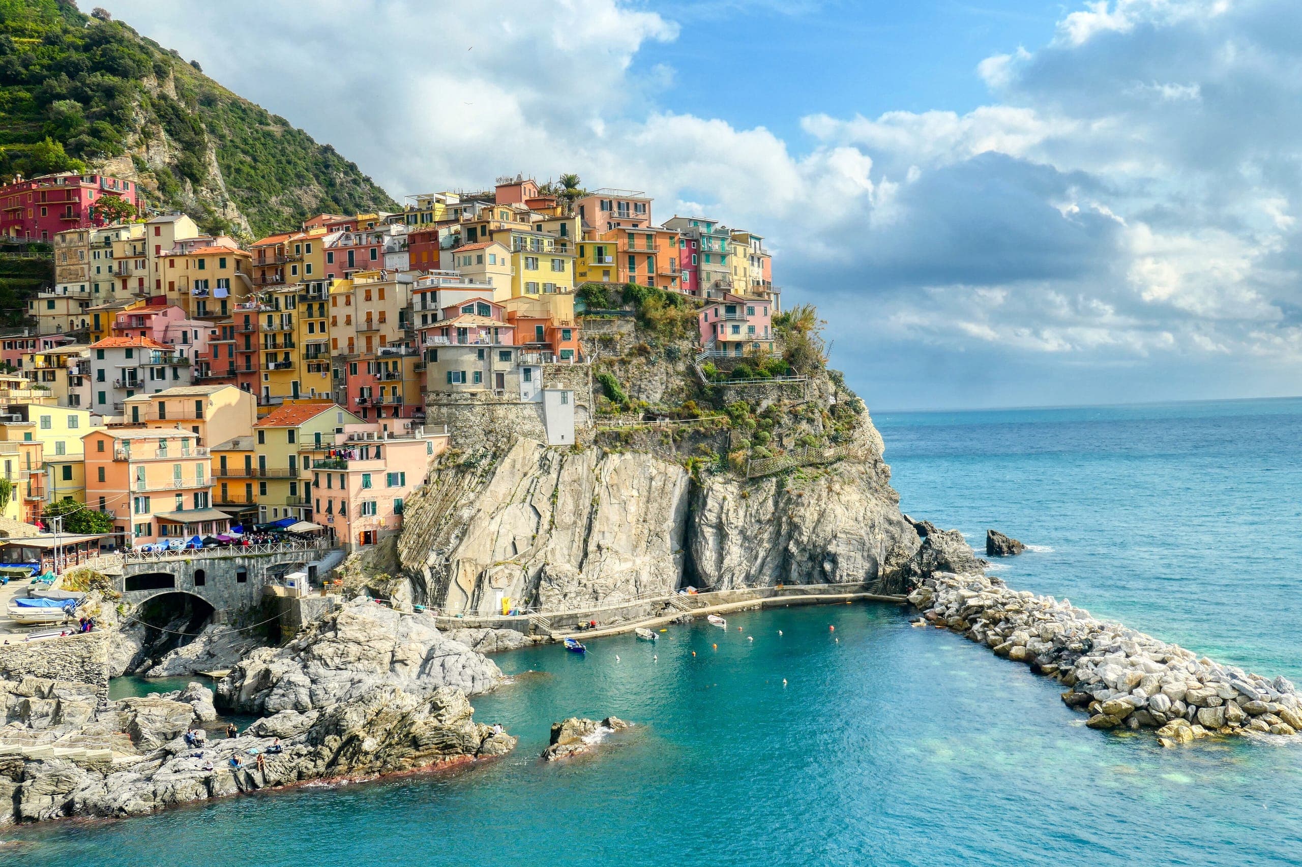 Otoño, Vista de Cinque Terre