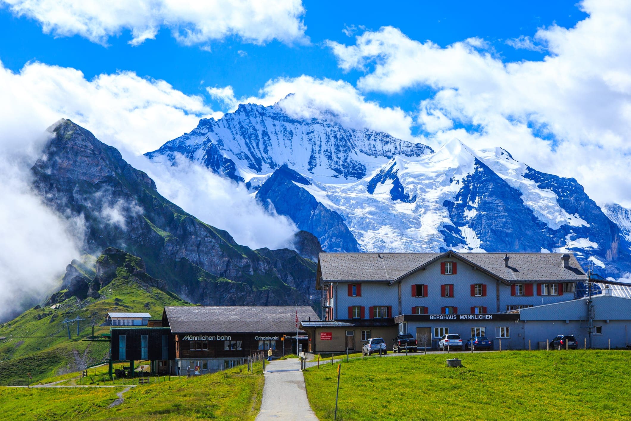 الصيف, منظر لـInterlaken