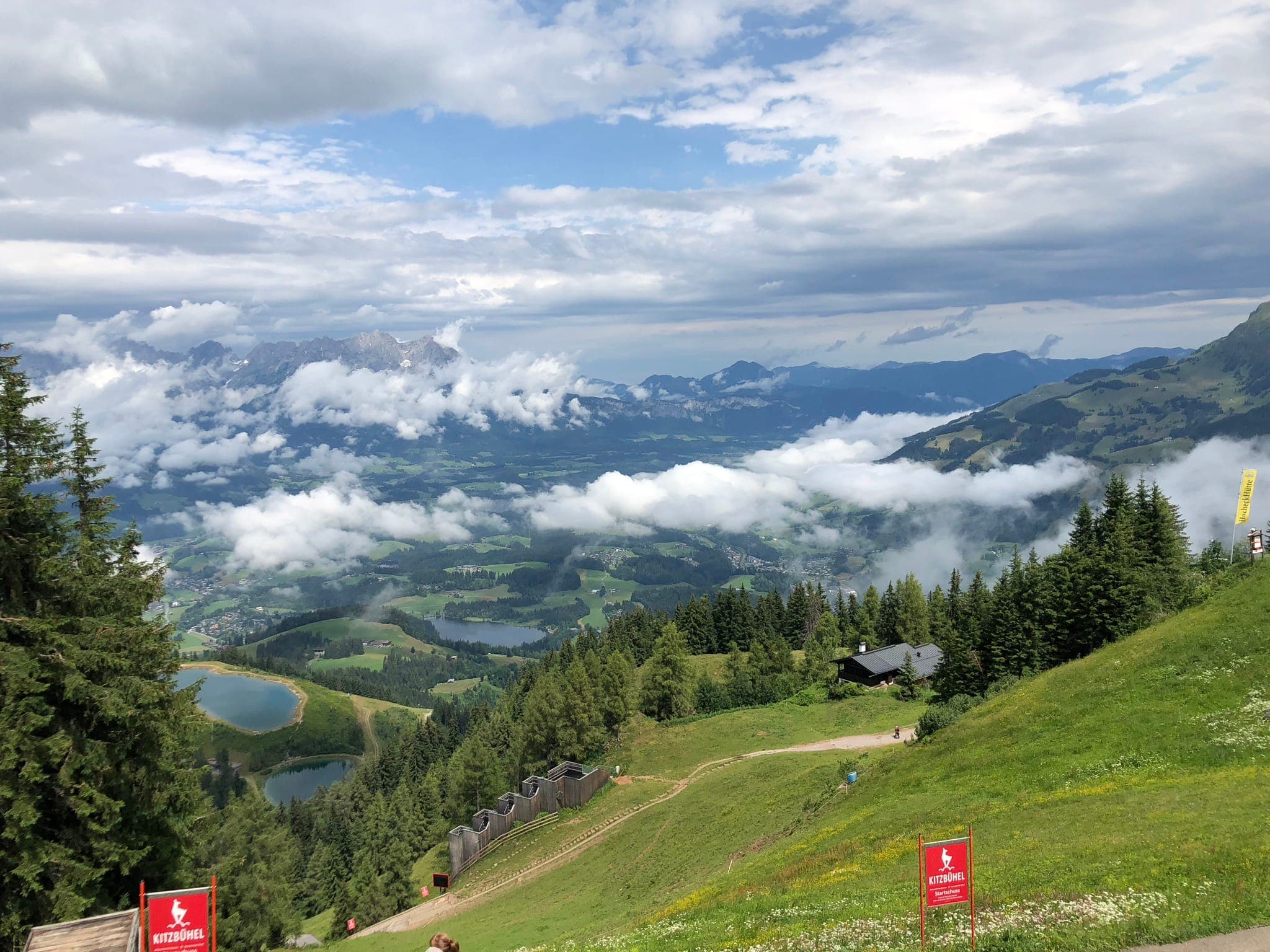 Été, Vue de Kitzbuhel
