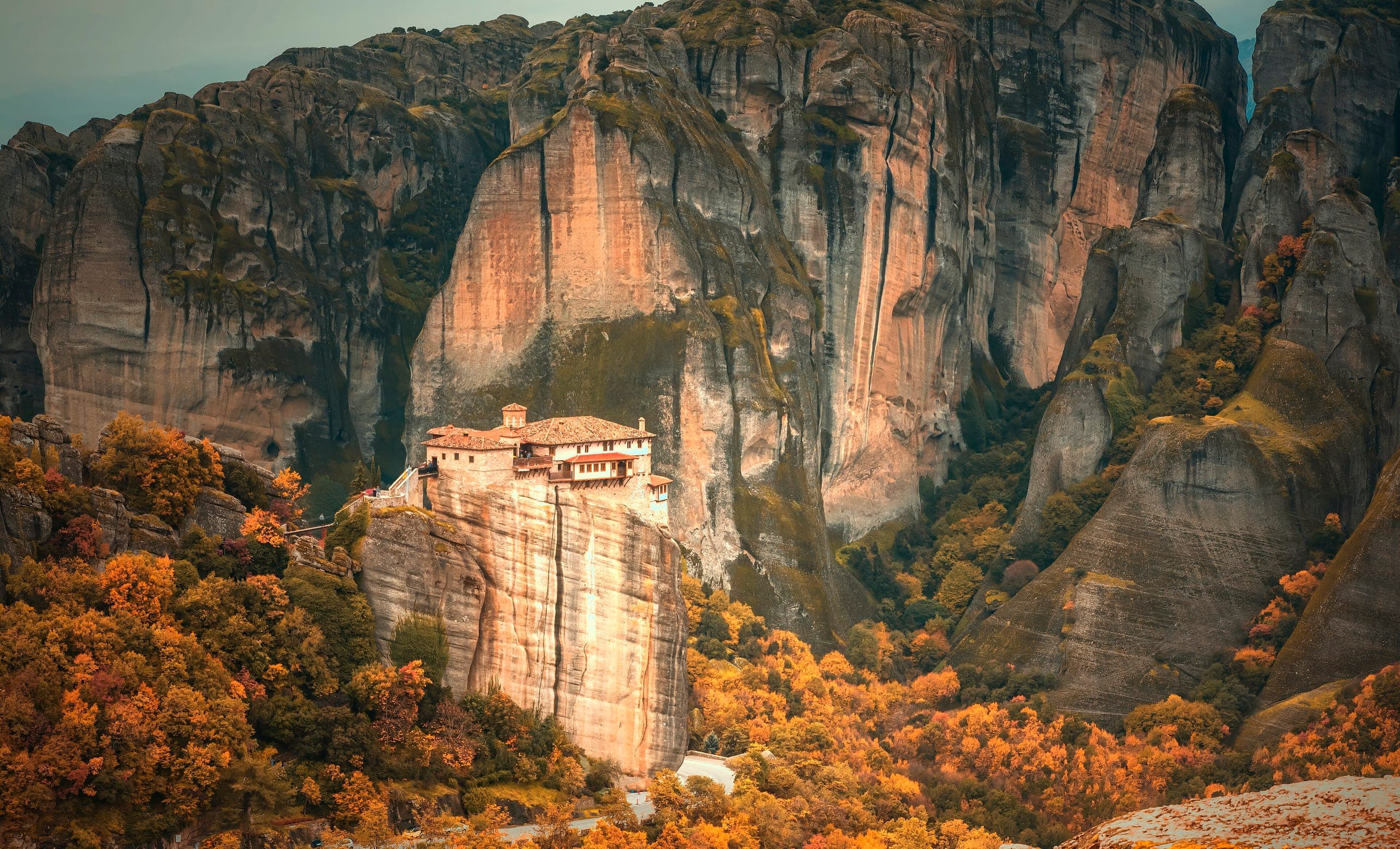 Herbst, Ansicht von Meteora