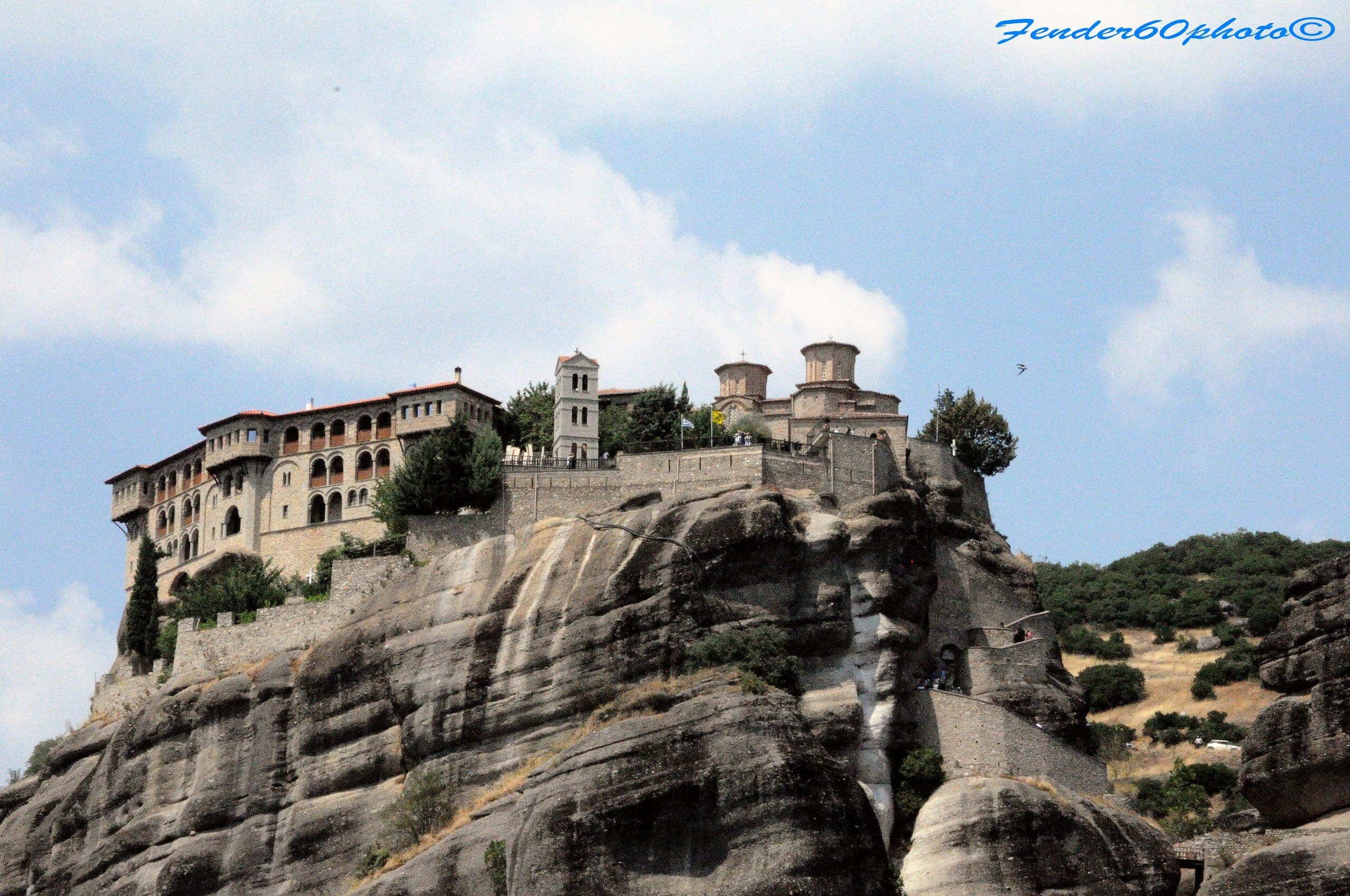 Sommer, Ansicht von Meteora