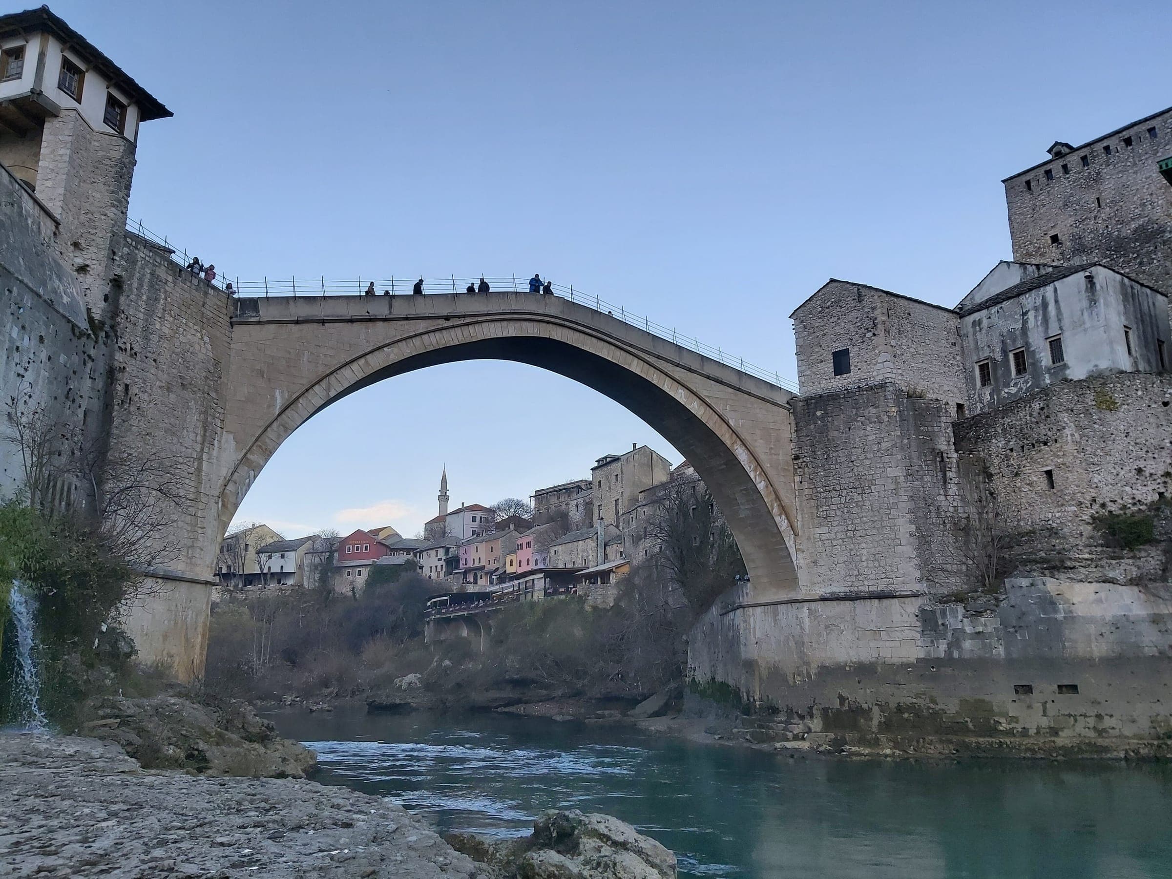 Winter, Ansicht von Mostar