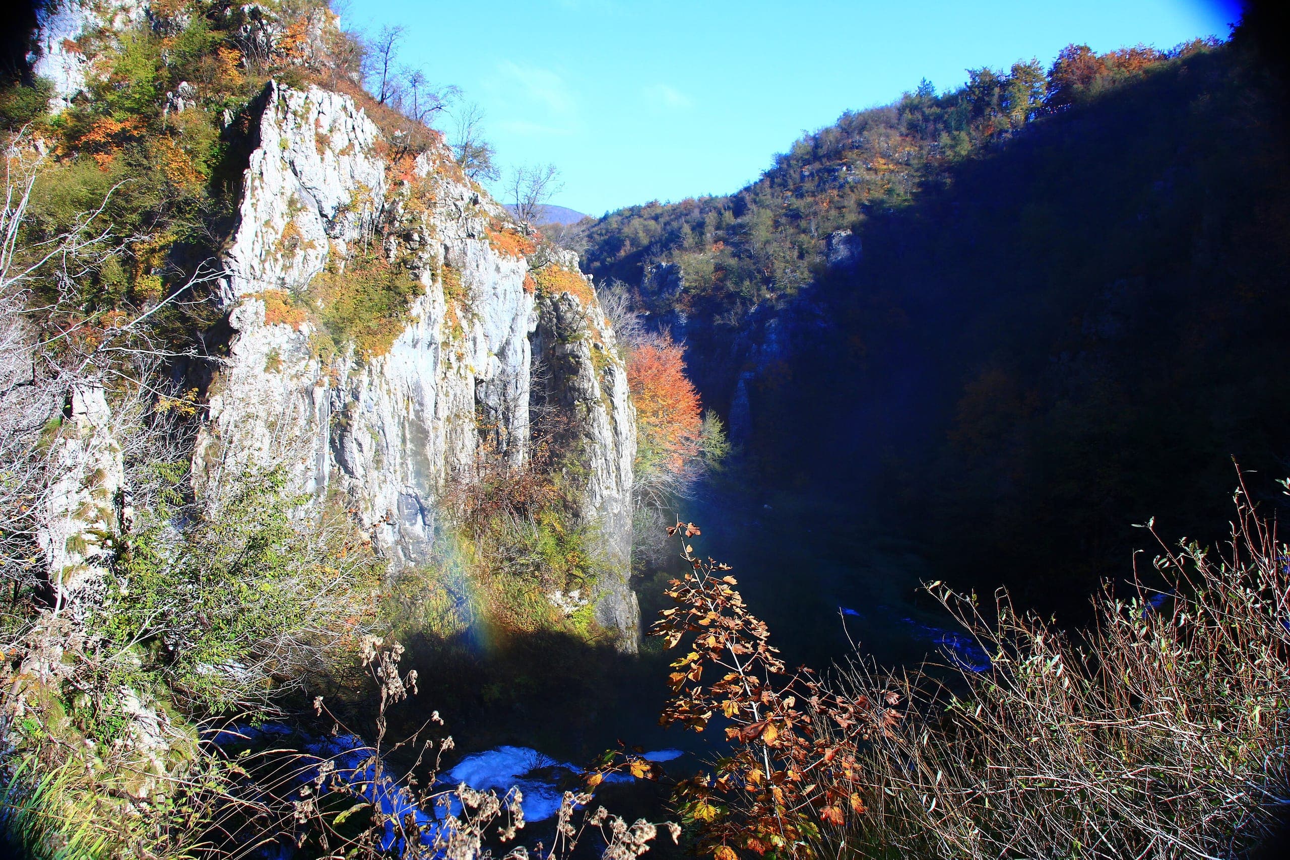 Herbst, Ansicht von Plitvicer Seen