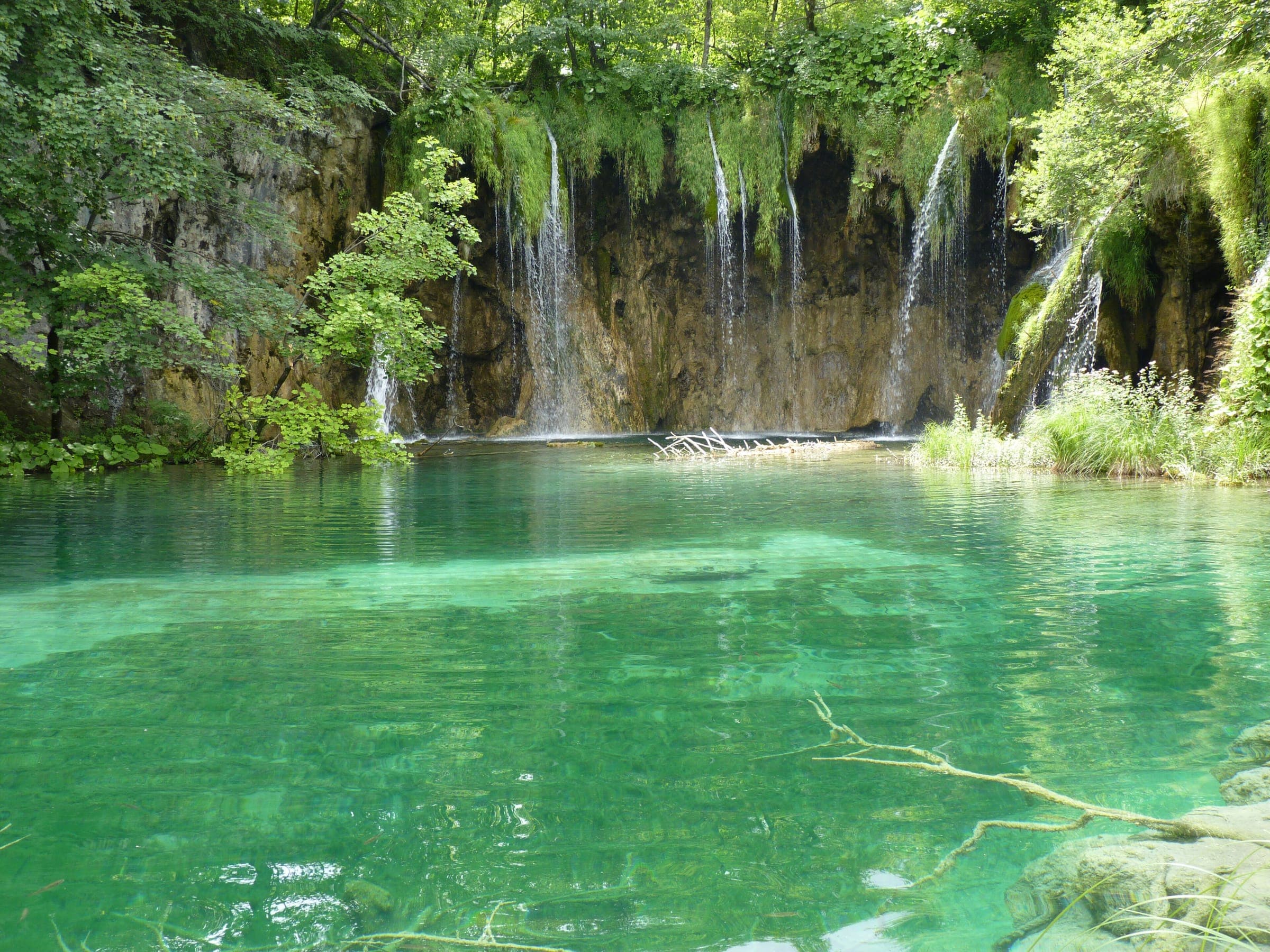 Sommer, Ansicht von Plitvicer Seen