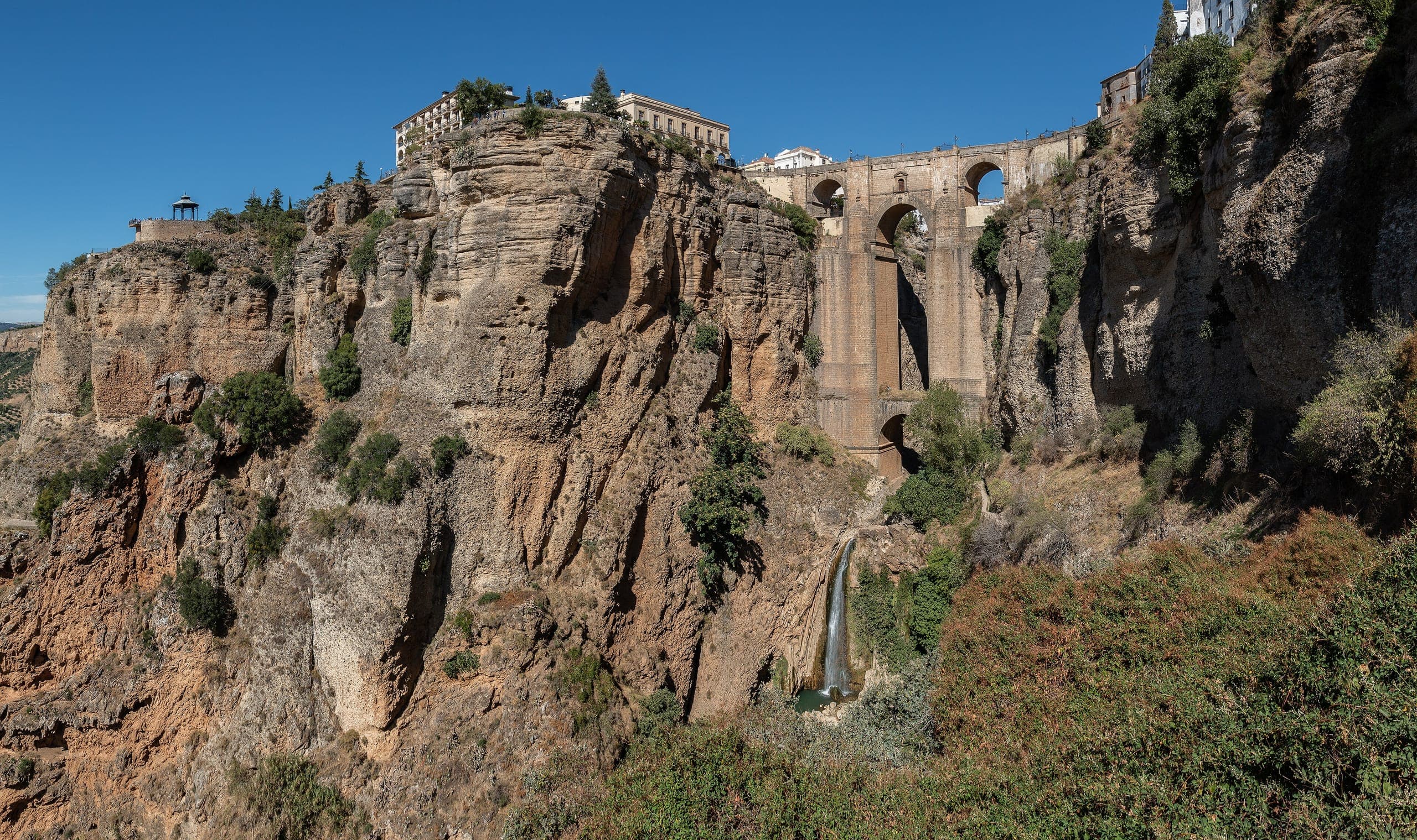 Automne, Vue de Ronda