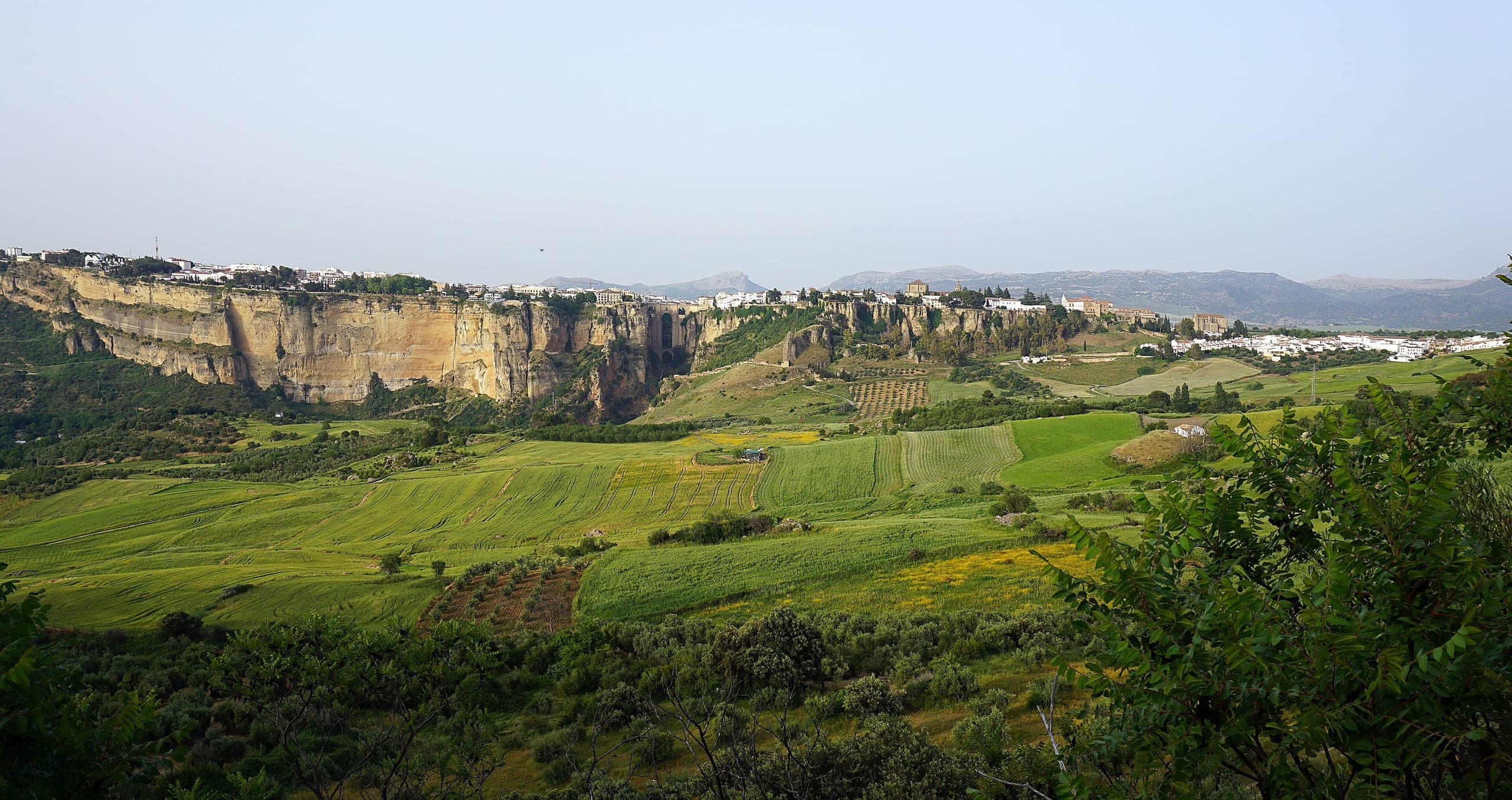 Printemps, Vue de Ronda