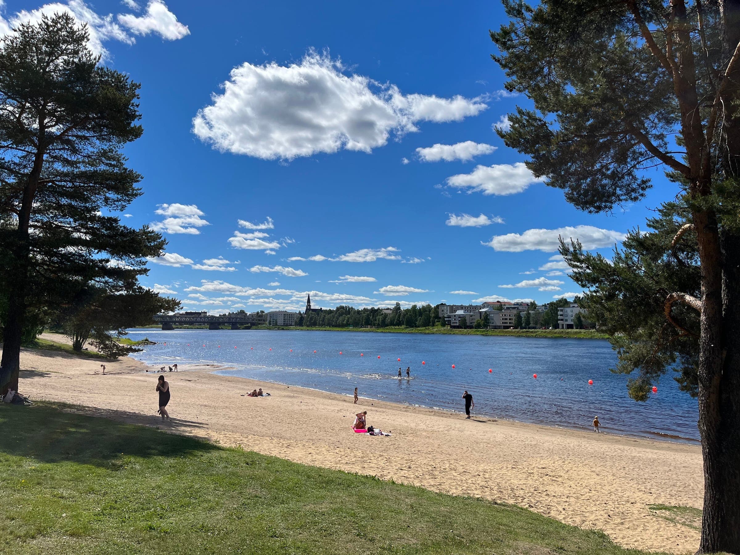 Summer, View of Rovaniemi