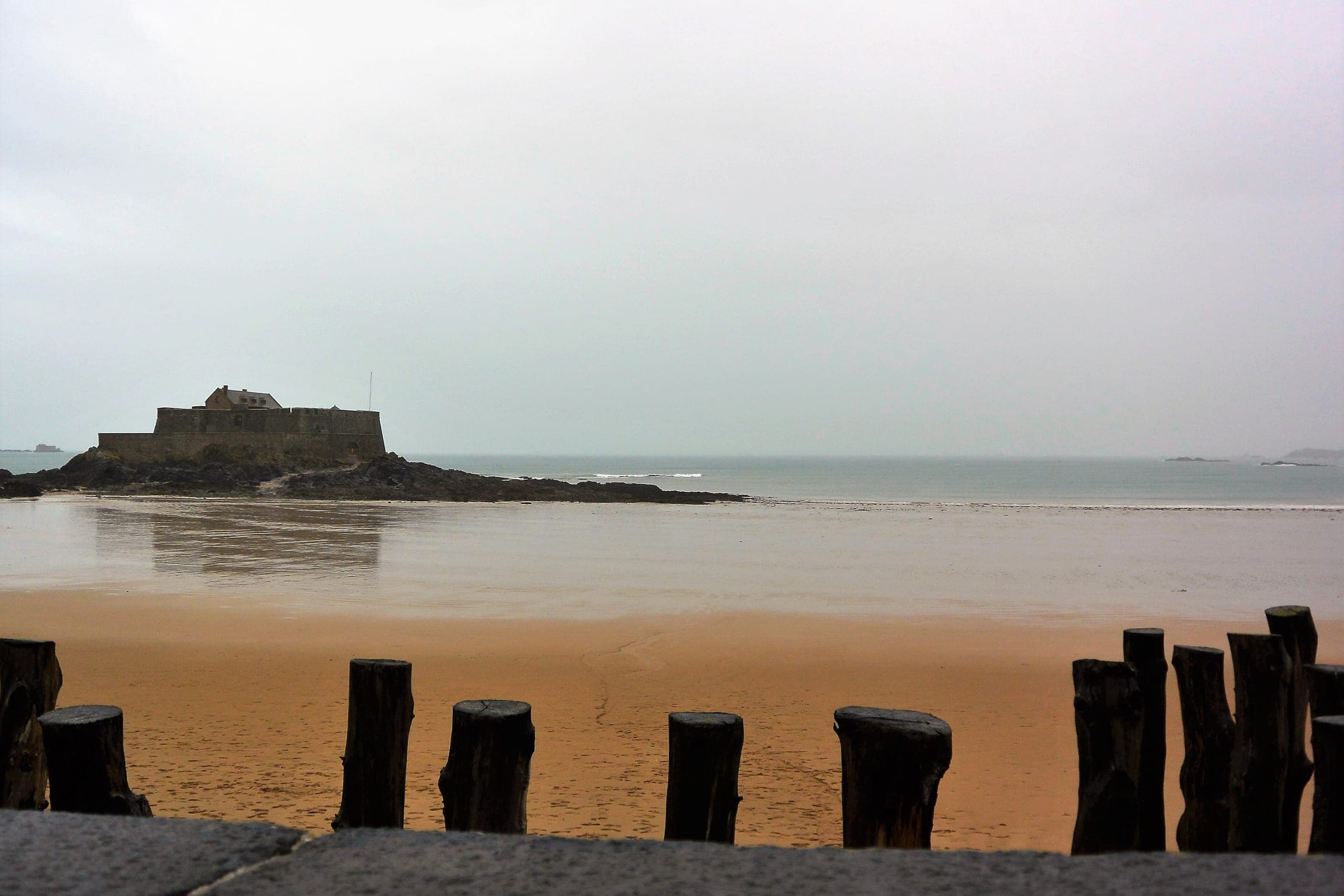 Automne, Vue de Saint-Malo