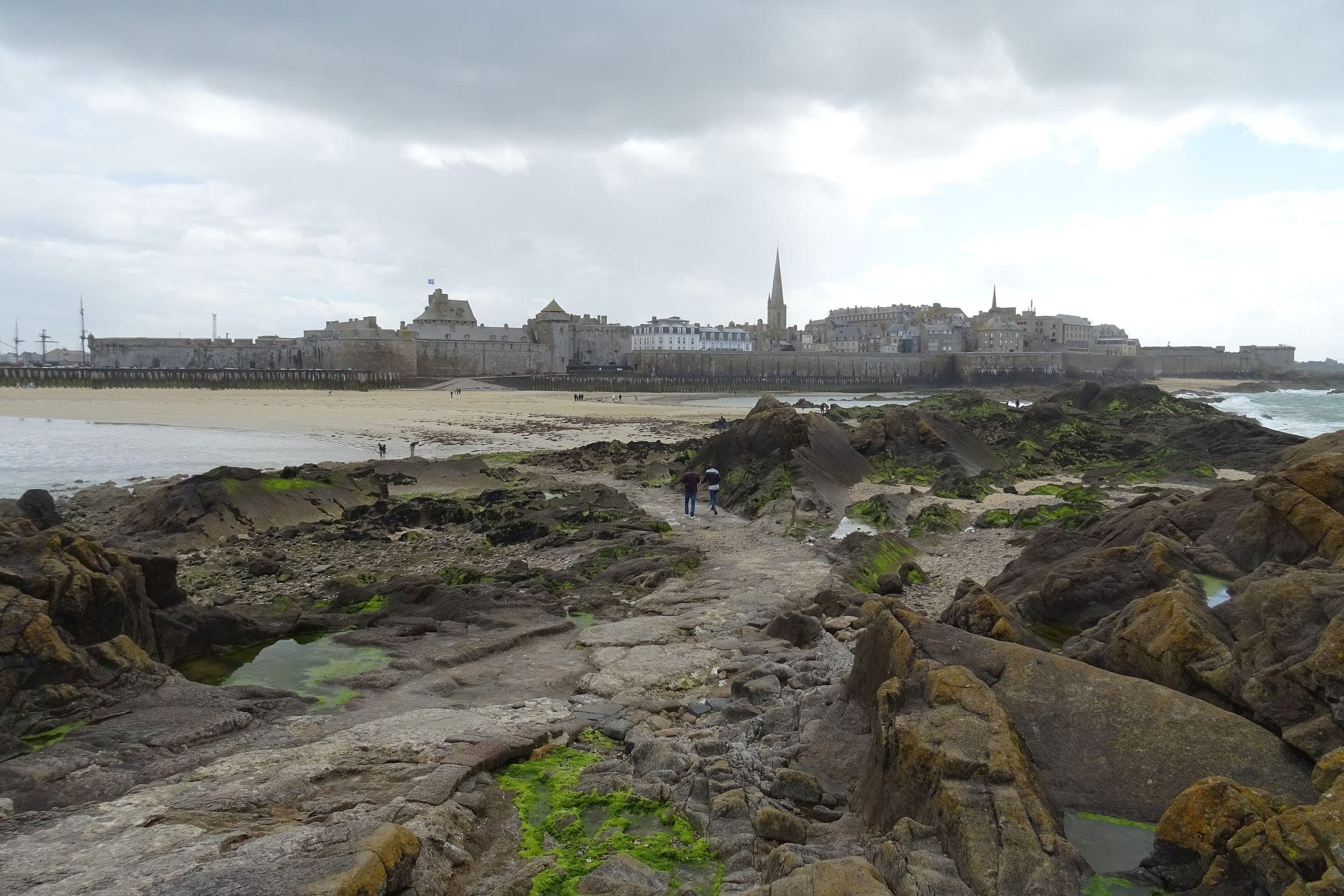 Printemps, Vue de Saint-Malo