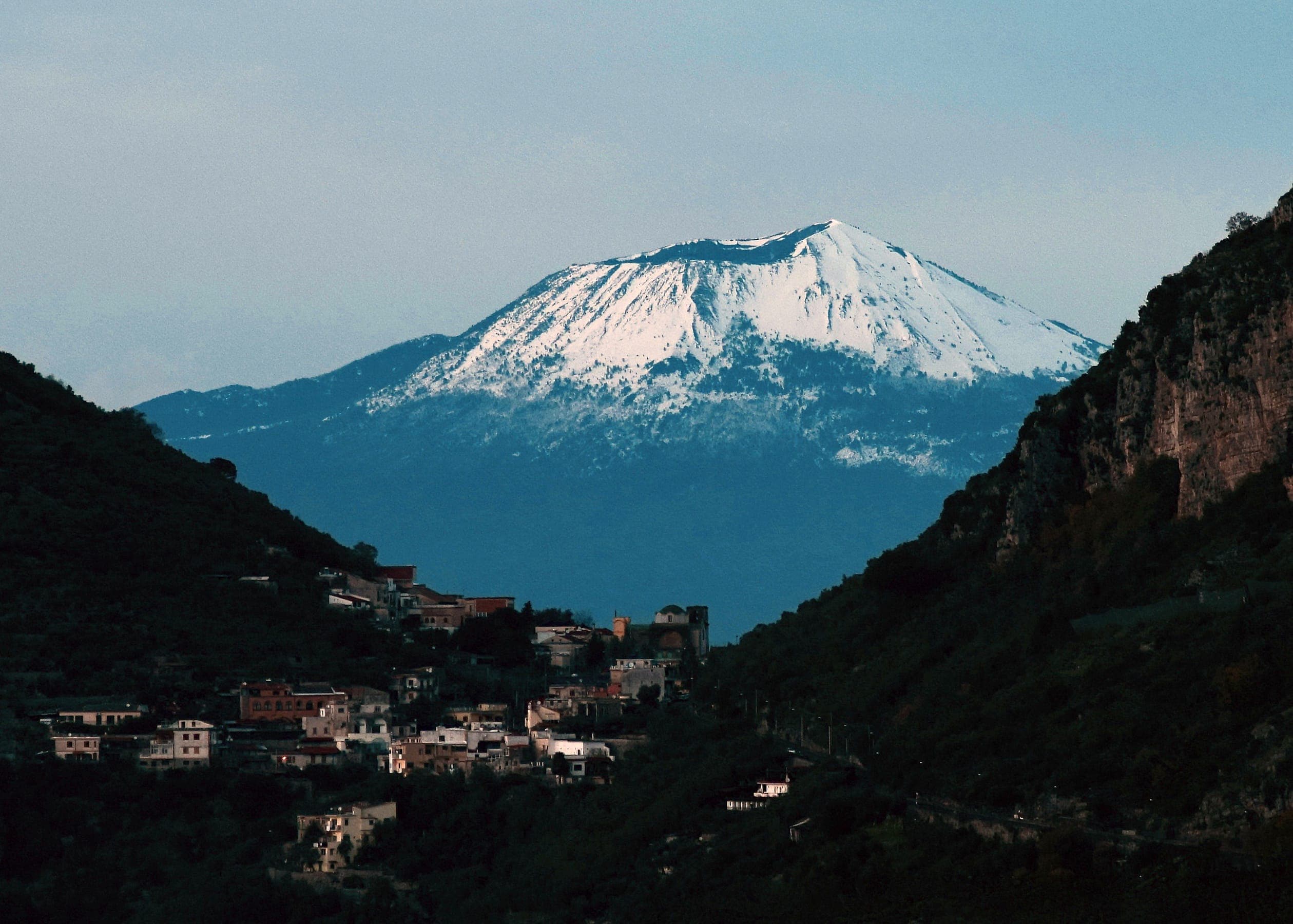 Winter, View of Sorrento