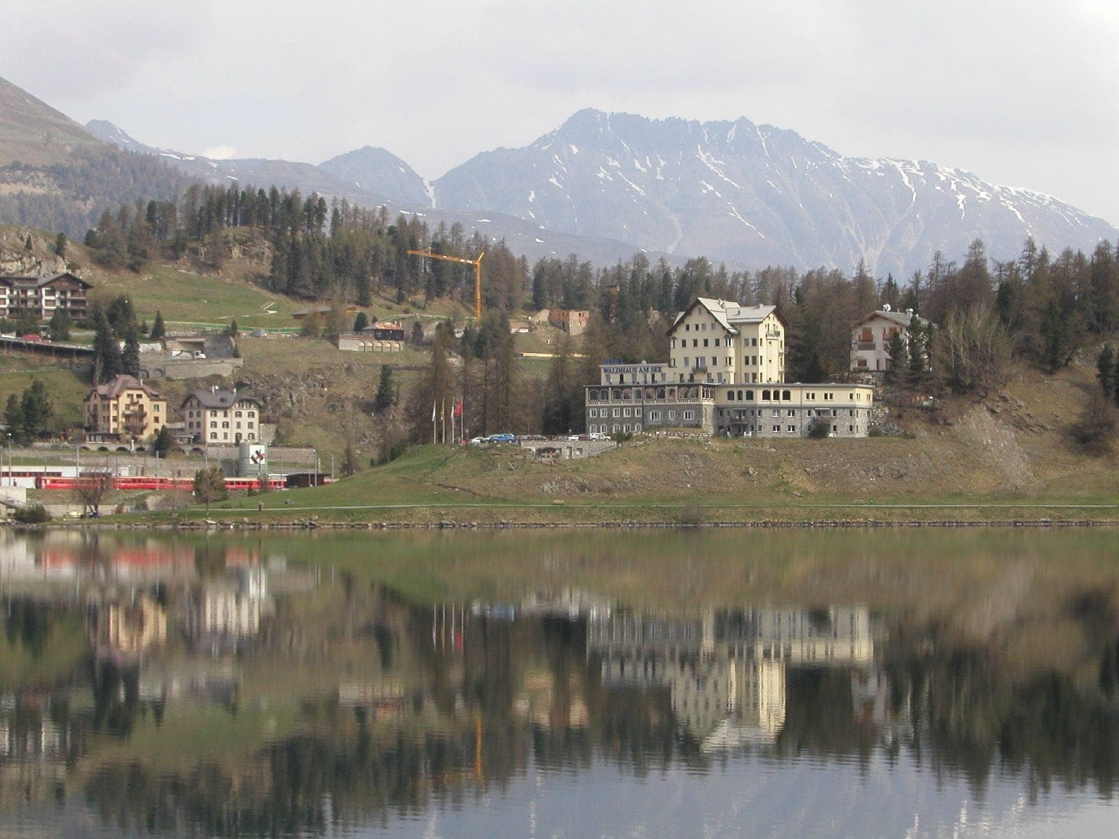Primavera, Vista de St. Moritz